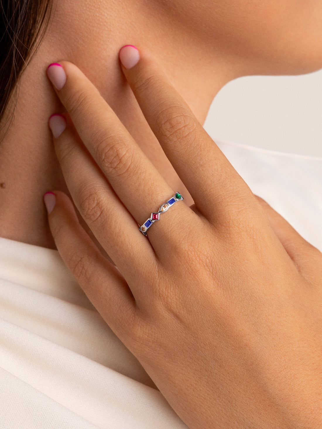 Cascade Silver Ring