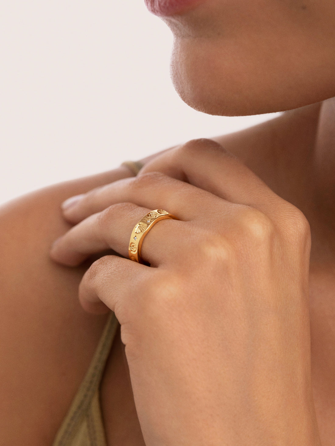 Treasure Ring Gold Plated